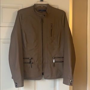 Faux leather jacket